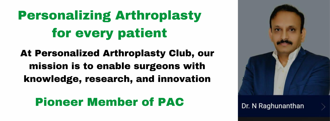 Personalizing Arthroplasty for every patient (3)